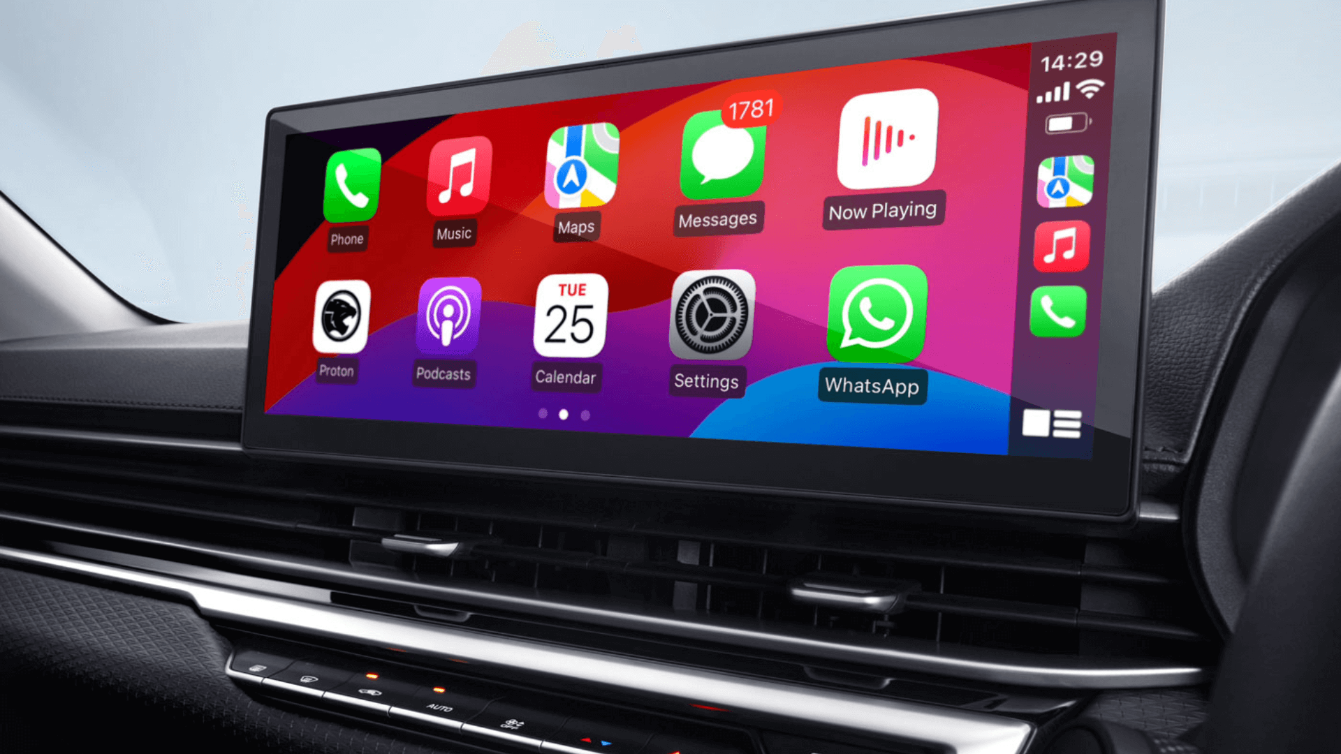 Proton S70 Apple Car Play